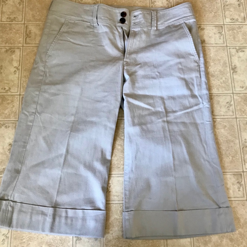 EUC 7 for All Mankind cuffed culottes